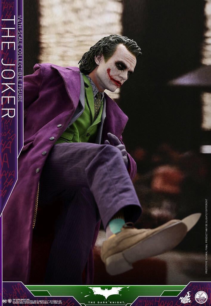 QS010 ホットトイズ 1/4 ダークナイト The Dark Knight ジョーカー The Joker (ボーナスアクセサリー付き)
