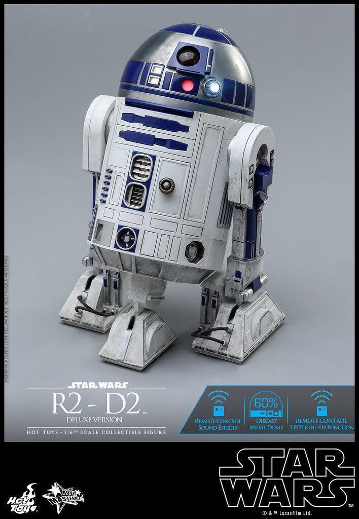 MMS511 ホットトイズ 1/6 スター・ウォーズ Star Wars R2-D2 (デラックス版)