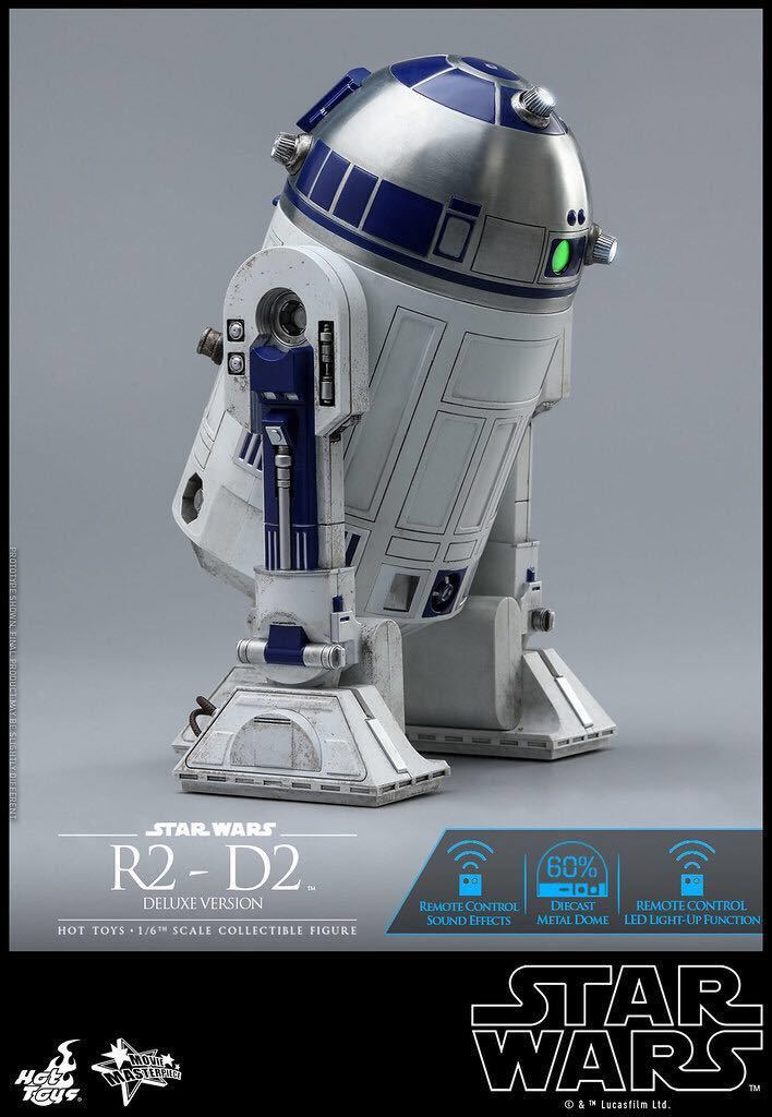 安い買蔵 スターウォーズ R2-D2 フィギュア 1/6 ホットトイズ SF/ファンタジー/ホラー