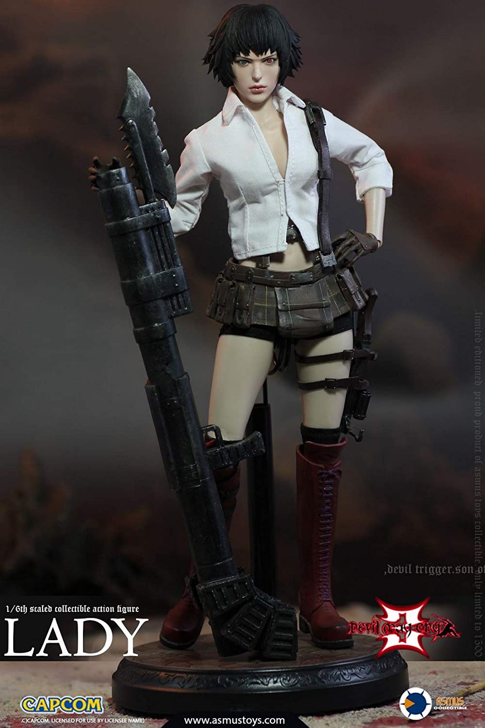 Asmus Toys 1/6 フィギュア THE DEVIL MAY CRY SERIES : LADY (DMC III ...