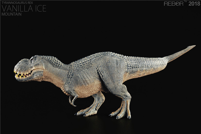 REBOR 1/35 ティラノサウルス 恐竜 リアル フィギュア PVC プラモデル 模型 42cm 塗装済