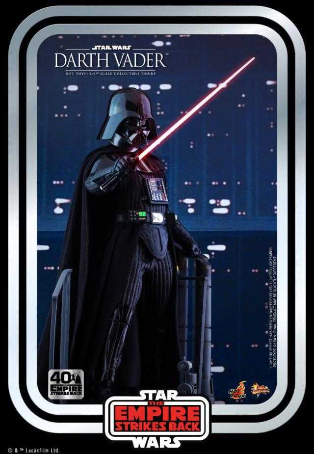 MMS572 ホットトイズ 1/6スケールフィギュア スター・ウォーズ エピソード5 帝国の逆襲 ダース・ベイダー Darth Vader  (40周年記念版)