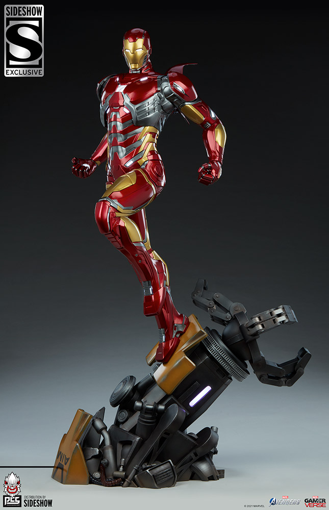 サイドショウ Sideshow1/2Stealth Iron Manアイアンマン - アメコミ