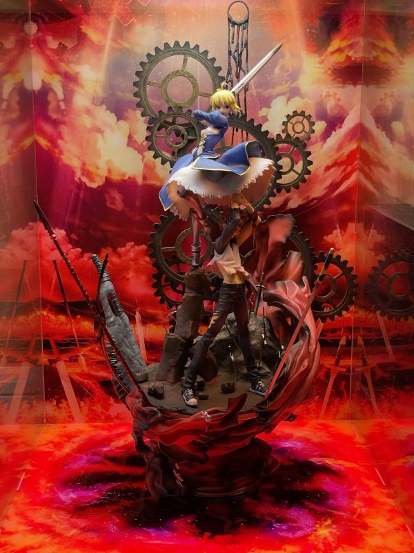 Fate/stay night 15周年記念フィギュア -軌跡- 専用 展示ケース 