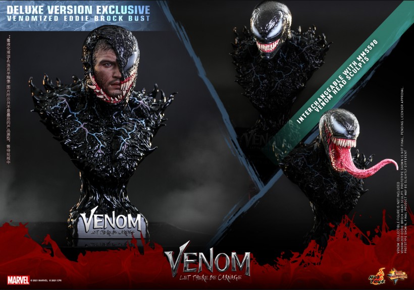 MMS590 ホットトイズ ヴェノム １/６フィギュア venomスパイダーマン