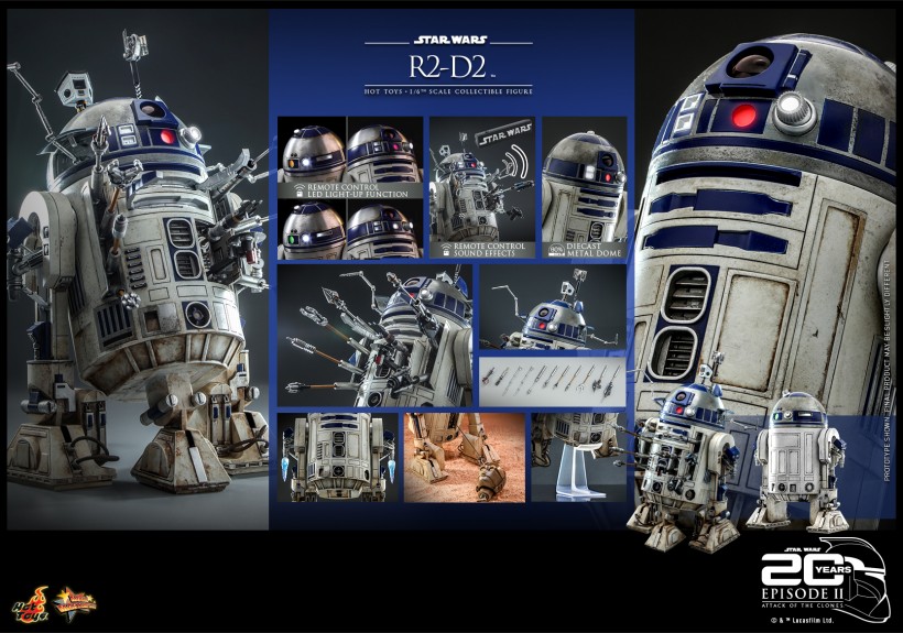 ホットトイズ R2-D2 １／６スケールフィギュア MMS651
