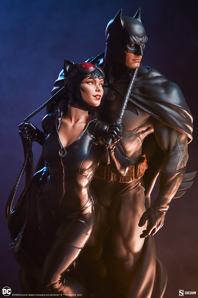サイドショウ Batman and Catwoman フィギュア 200618