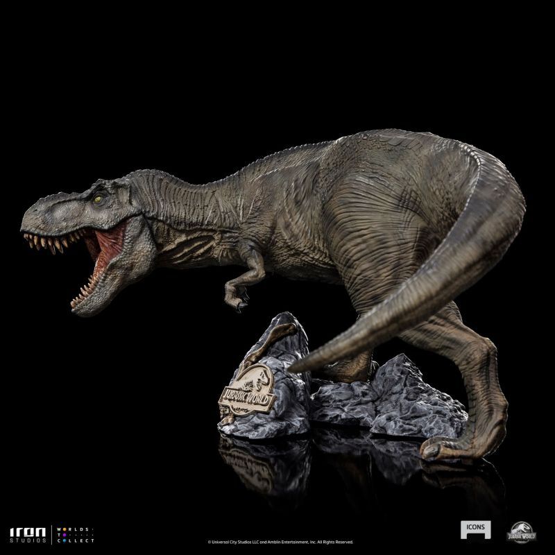 予約 Iron Studios Jurassic World Tyrannosaurus フィギュア UNIVJP74722-IC フィギュア専門店  -ソダチトイズ