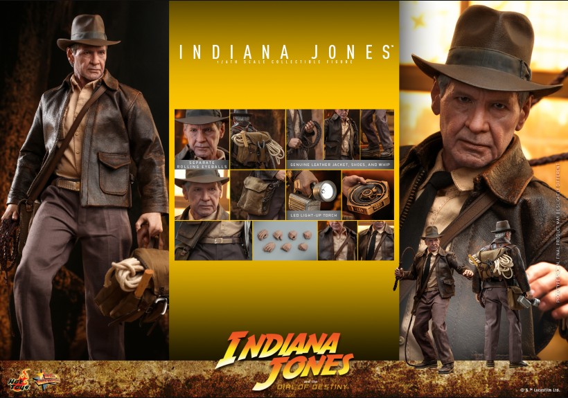 予約 ホットトイズ Indiana Jones and the Dial of Destiny インディ・ジョーンズ 1/6 フィギュア MMS716  NORMAL Ver