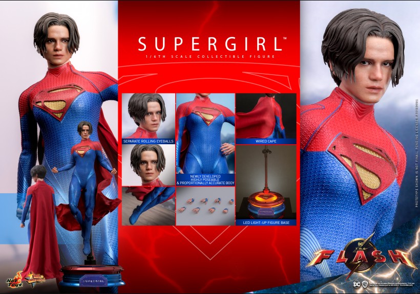 予約 ホットトイズ フラッシュポイント Supergirl スーパーガール 1/6 フィギュア MMS715