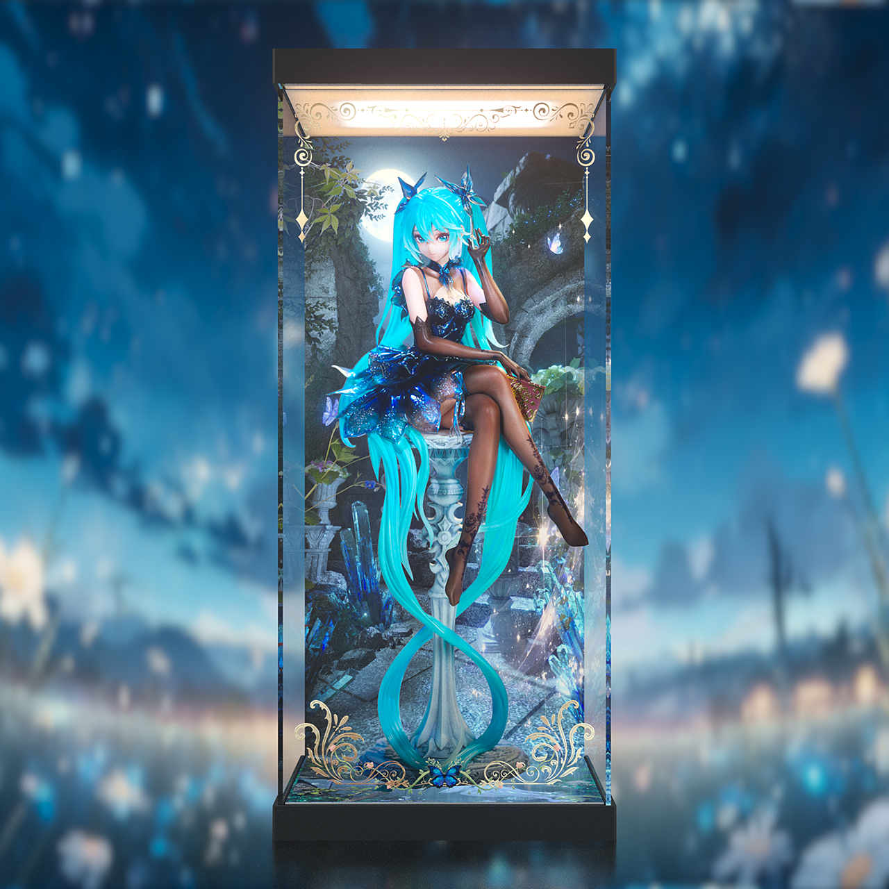 初音ミク 初音ミクコラボレーションモデルのソニーストア展示サンプルを確認。1