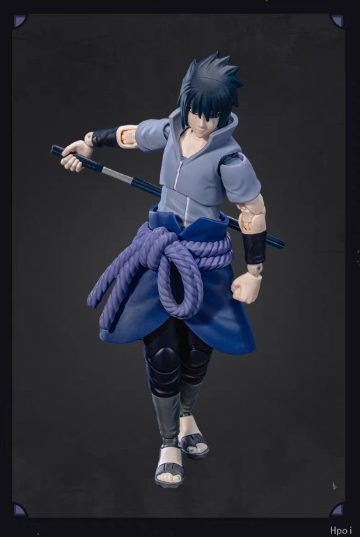 【海外品】NARUTO フィギュア　サスケ　疾風伝 フィギュア専門店 -ソダチトイズ / 布鲁可ブロック NARUTO -ナルト