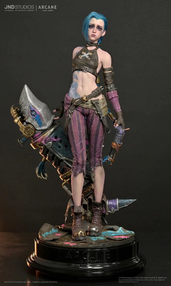 フィギュア専門店 -ソダチトイズ / 予約 JND Studio Jinx ジンクス 1/3