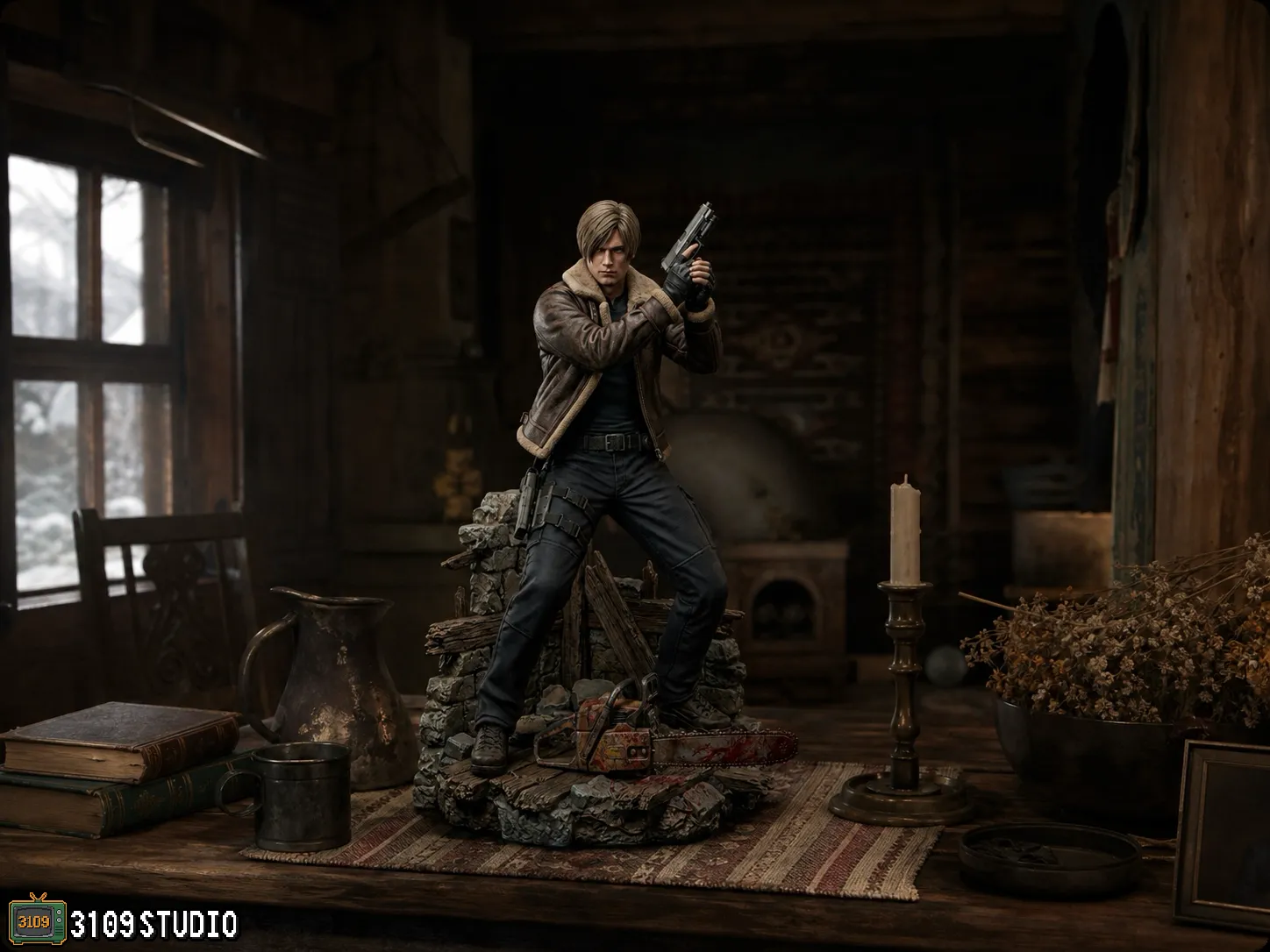 フィギュア専門店 -ソダチトイズ / 予約 3109 Studio 1/4 Leon Scott