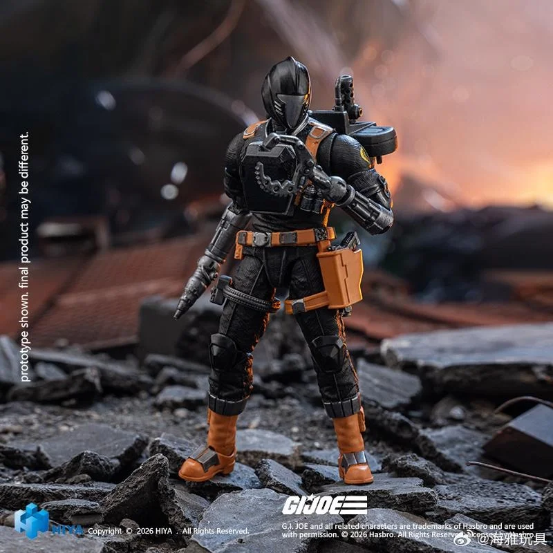 フィギュア専門店 -ソダチトイズ / 予約 HIYA G.I.Joe B.A.T. 1/18
