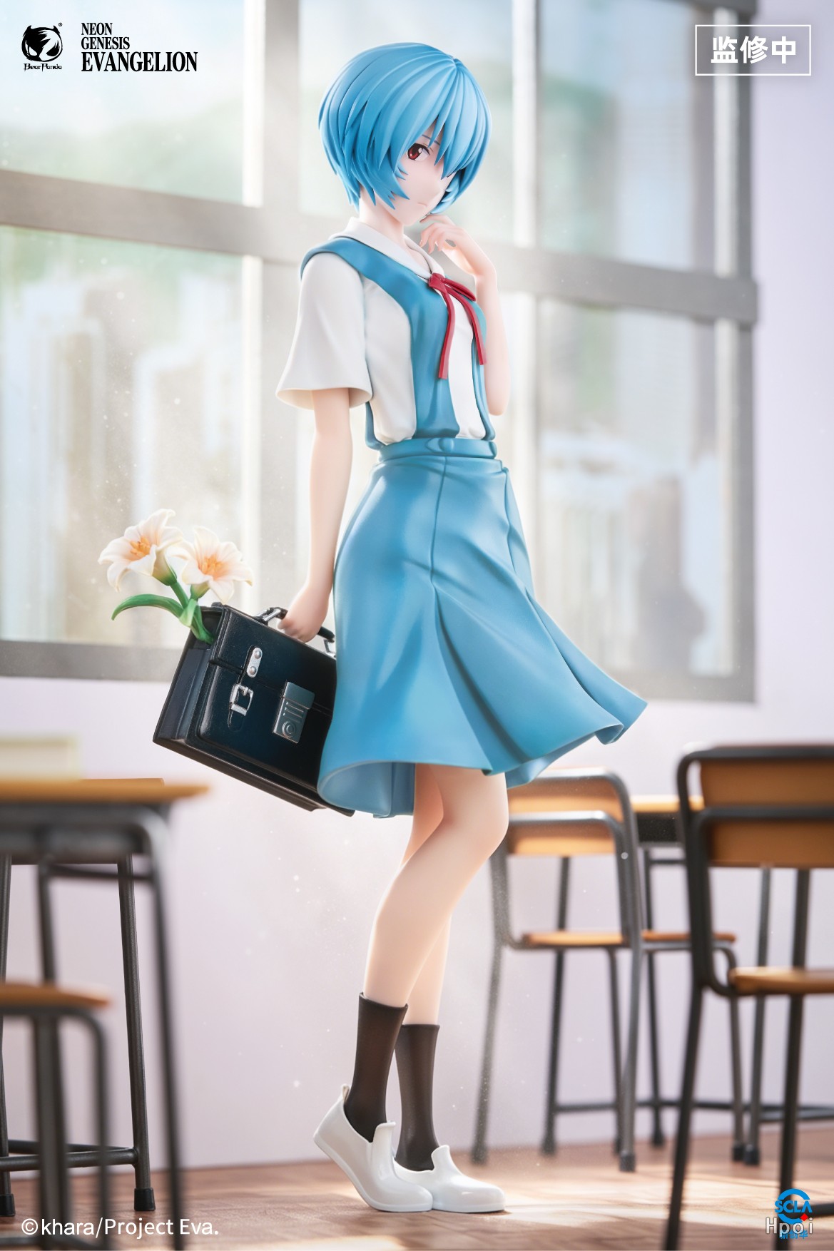エヴァ 綾波レイ 1/4 フィギュア Bearpanda 特典付き フィギュア専門店 -ソダチトイズ / 予約 BearPanda 新世紀