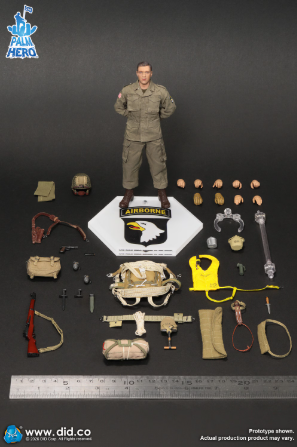 フィギュア専門店 -ソダチトイズ / 予約 DID 1/12 WW2 アメリカ陸軍 第