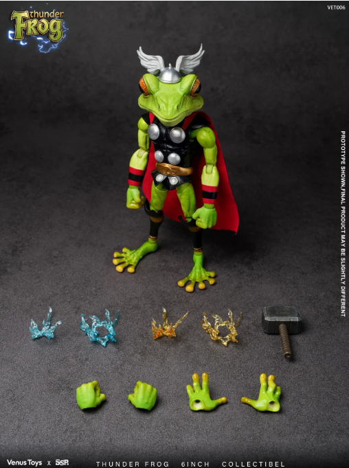 フィギュア専門店 -ソダチトイズ / 予約 Venus Toys Thunder frog 1/12