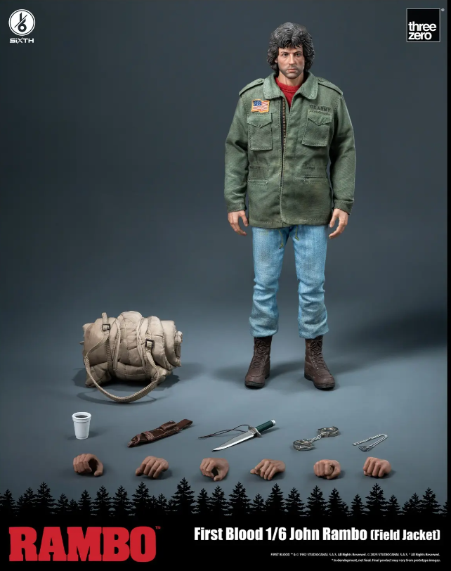 RAMBO フィギュア Amazon.com: Hiya Toys Rambo: First Blood Exquisite Super