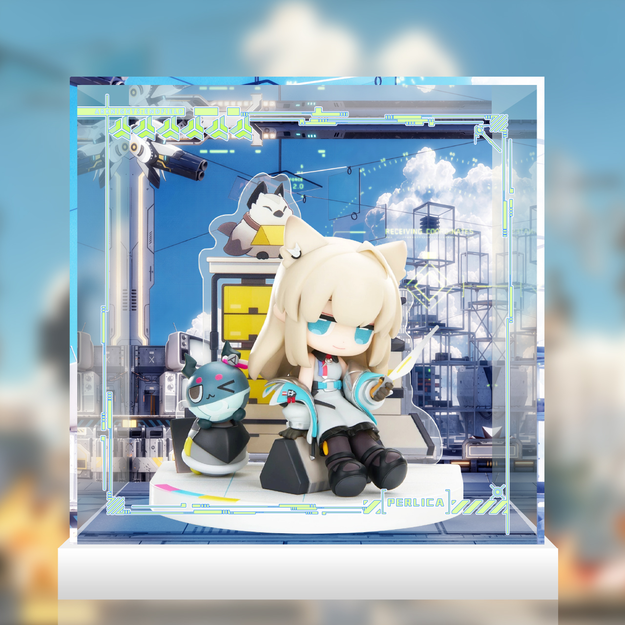 スマーフ　ディスプレイ用　人形セット フィギュア専門店 -ソダチトイズ / 予約 APEX-TOYS 终末地 Cuties系列Q