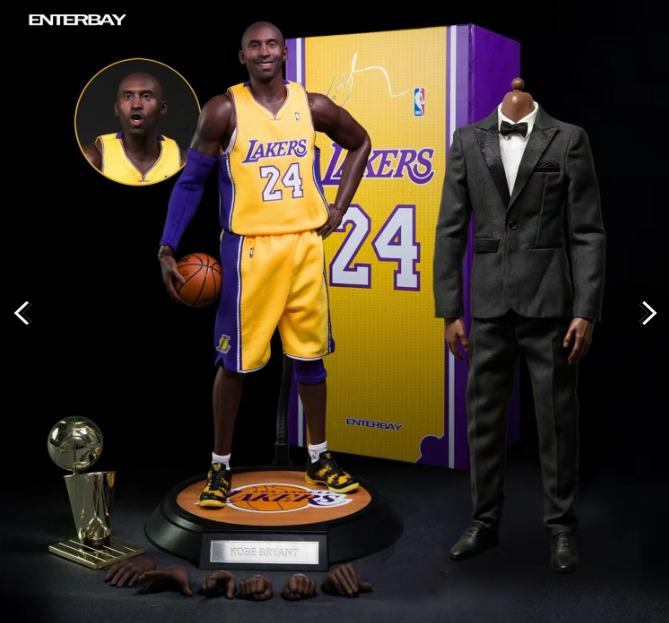 NBA コービー・ブライアント フィギュア フィギュア専門店 -ソダチトイズ / 予約 ENTERBAY 1/6 『Real
