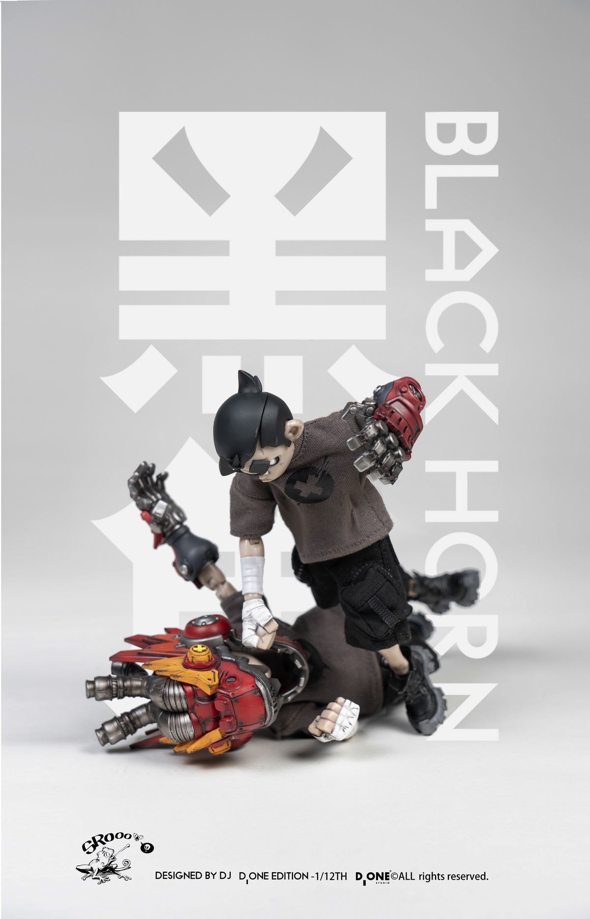 フィギュア専門店 -ソダチトイズ / D ONE black horn 1/12