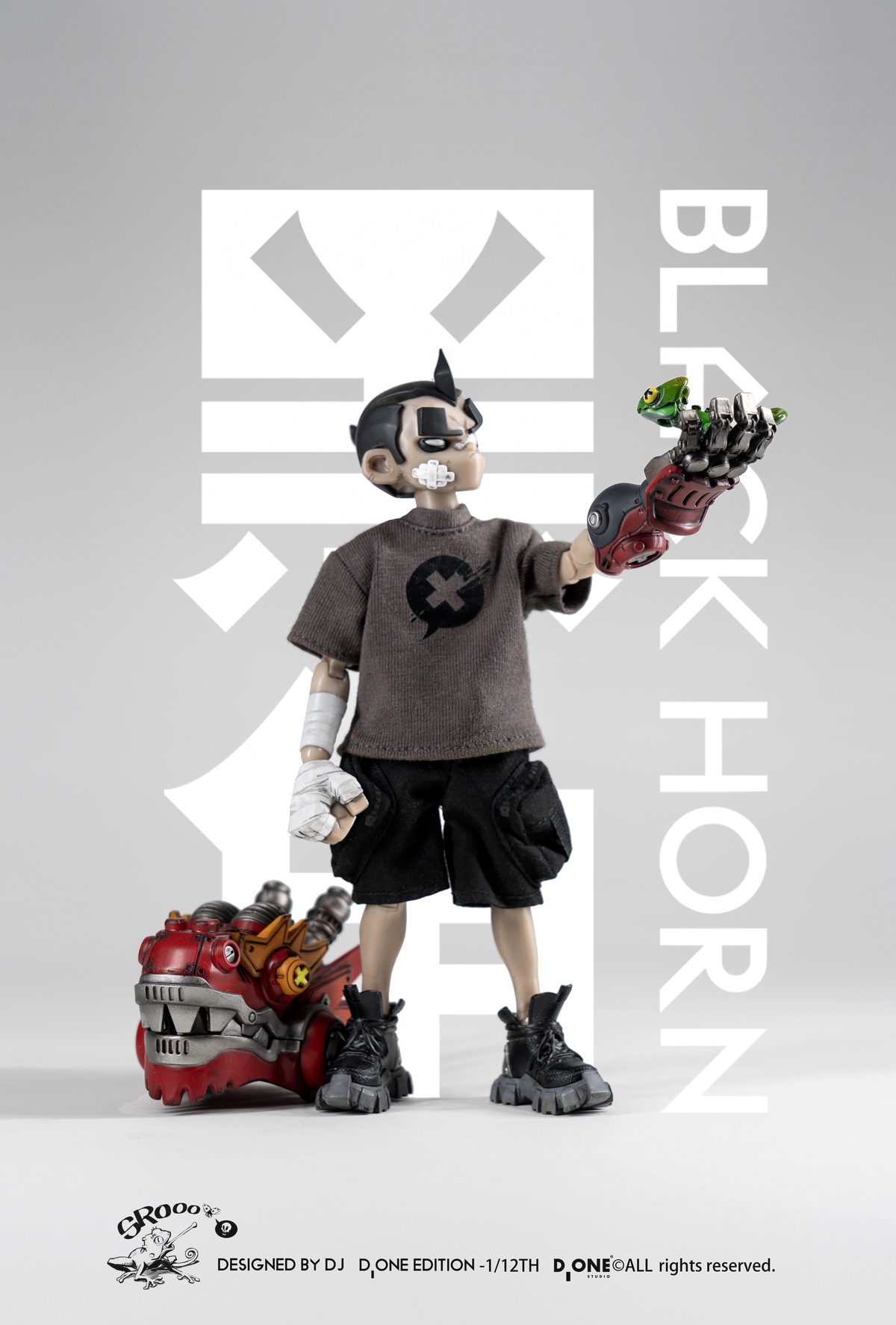 フィギュア専門店 -ソダチトイズ / D ONE black horn 1/12