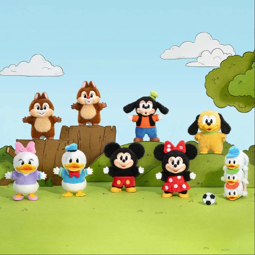 【本物未使用】POPMART ミッキーファミリー　ミッキー&ミニーセット フィギュア専門店 -ソダチトイズ / POPMART ミッキーと仲間たちの