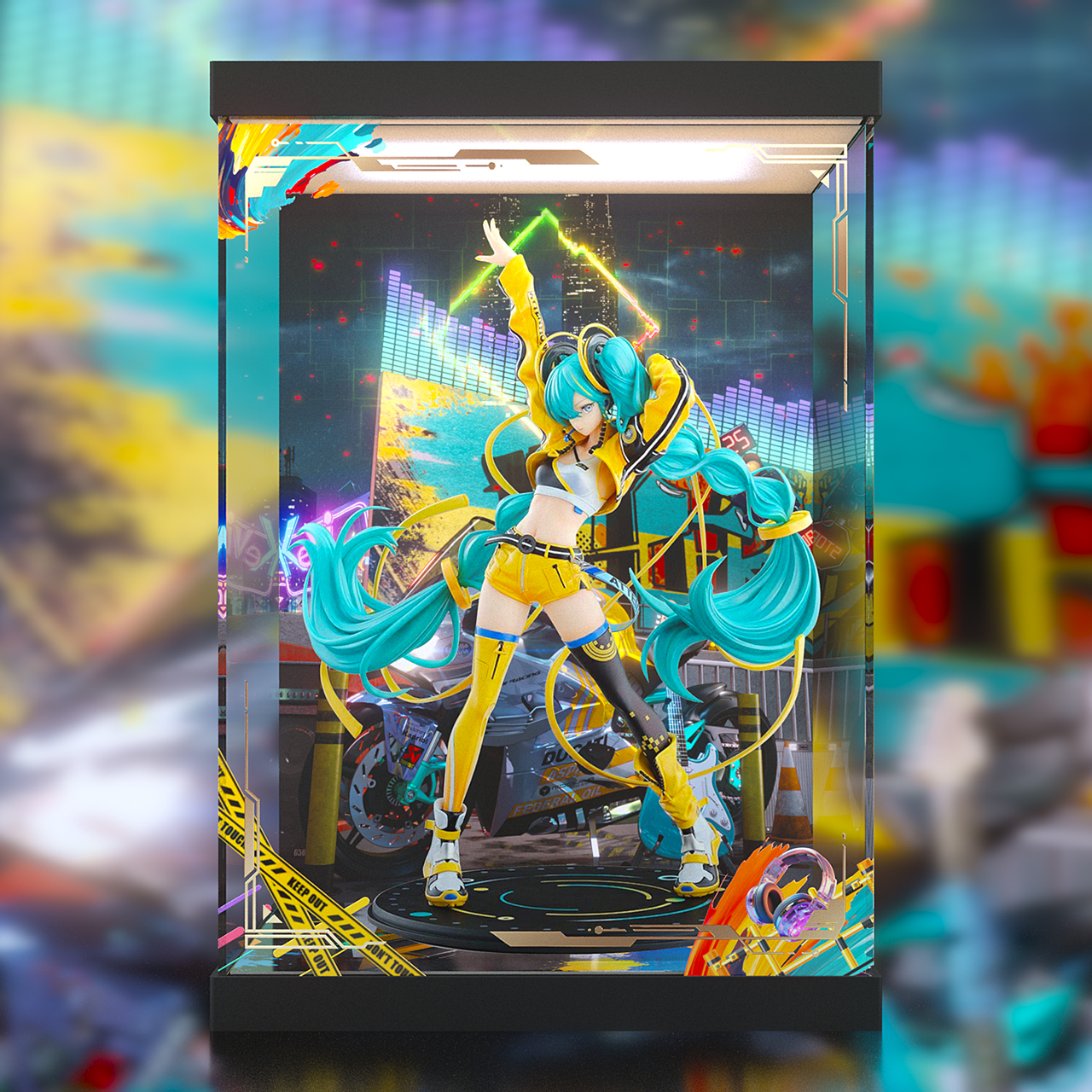 初音ミクフィギュア１７個セット フィギュア専門店 -ソダチトイズ / 予約 KAIYODO 初音ミク 17周年Ver