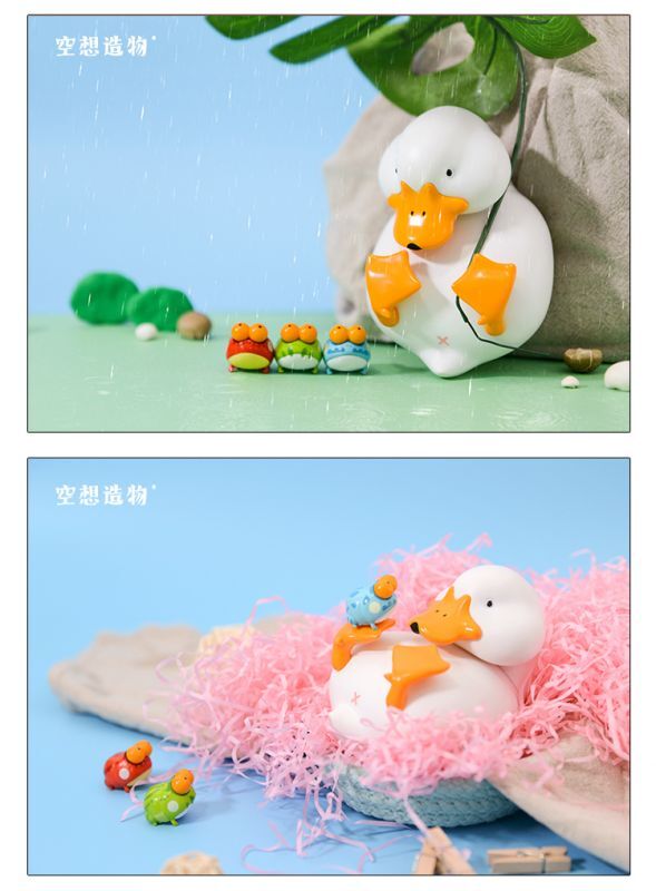 フィギュア専門店 -ソダチトイズ / 空想造物 ダックと かえる