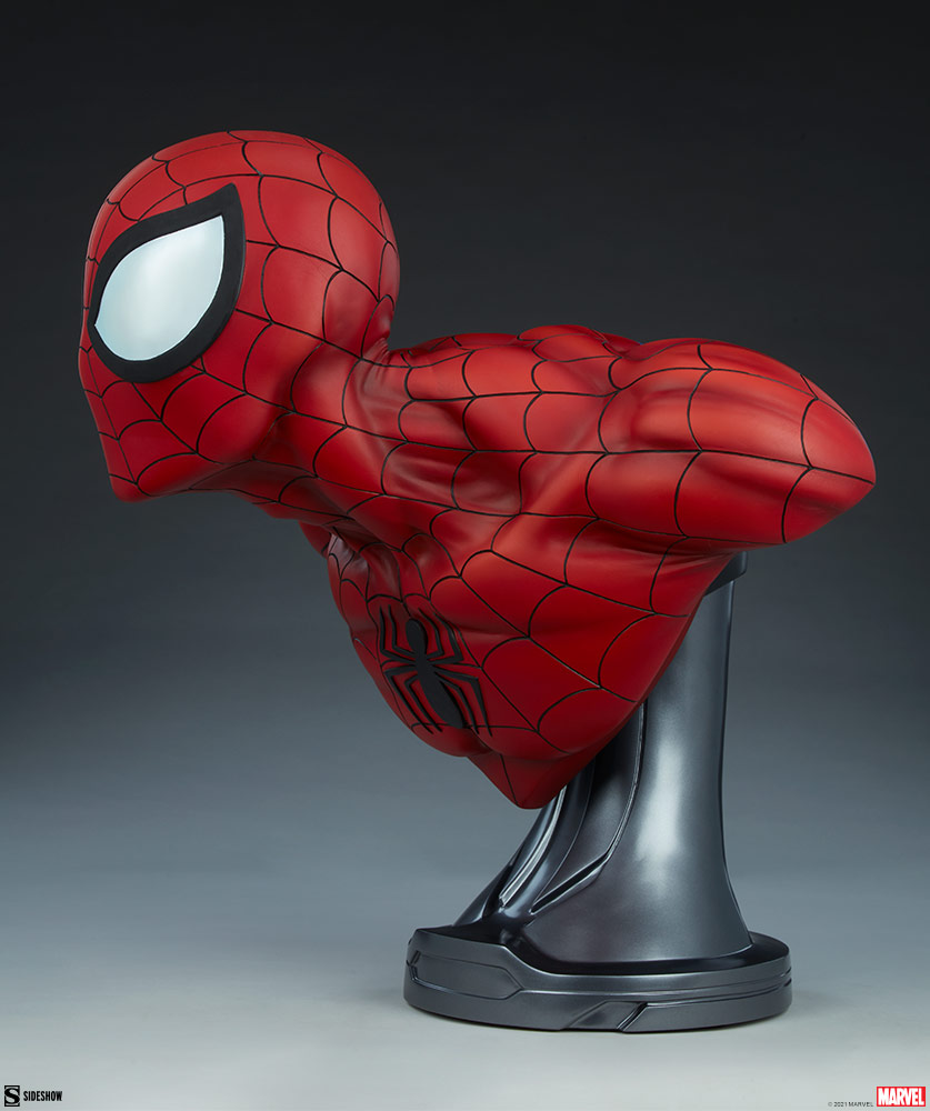 Queen Studios スパイダーマン ライフサイズ バスト スタチュー