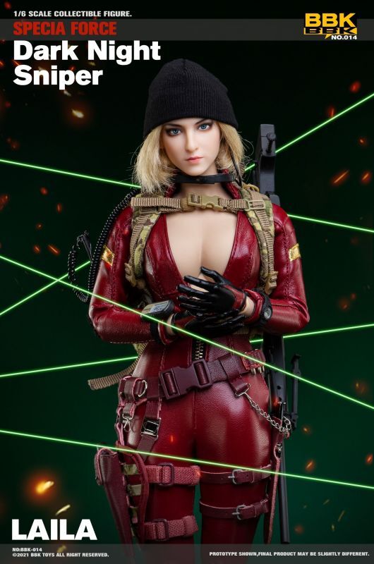bbk】BBK014 1/6 Dark Night Sniper Laila 暗夜狙撃手 ライラ