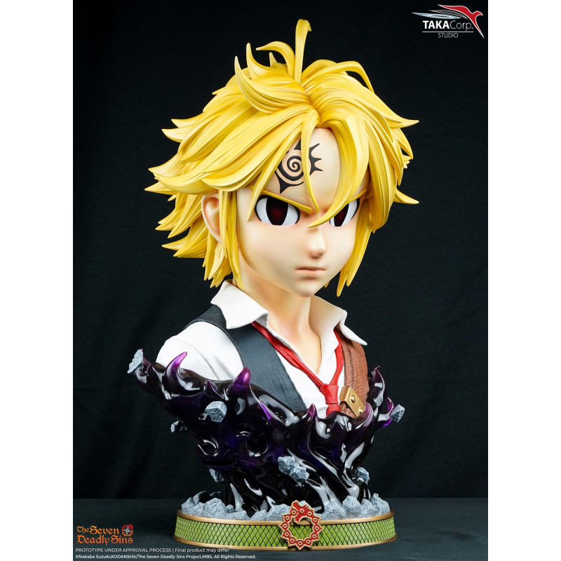 Amazon.co.jp: P2F 七つの大罪 メリオダス 高さ 21.5cm 塗装済み