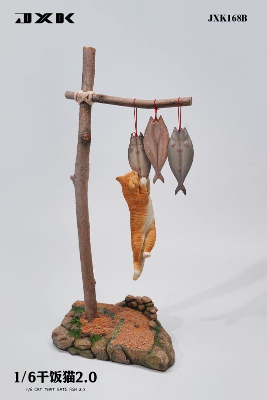 フィギュア専門店 -ソダチトイズ / JXK Cats that eat fish 2.0