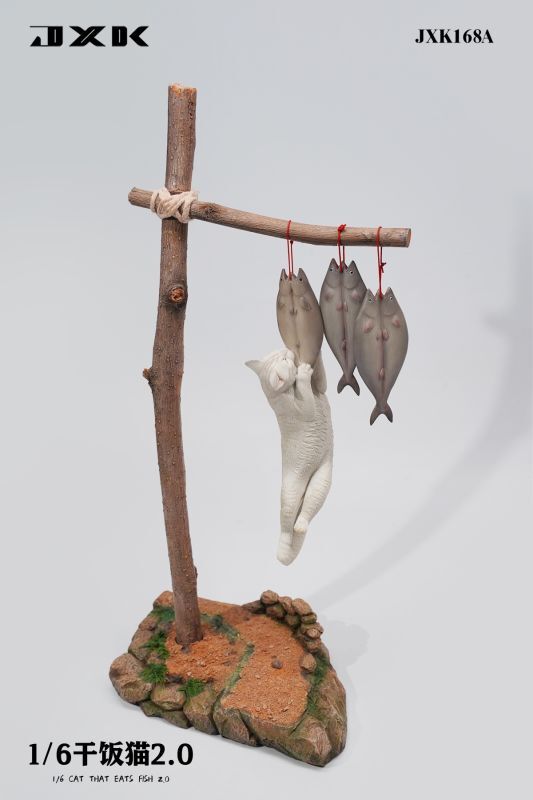 フィギュア専門店 -ソダチトイズ / JXK Cats that eat fish 2.0