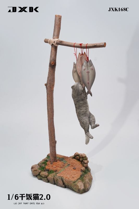 フィギュア専門店 -ソダチトイズ / JXK Cats that eat fish 2.0
