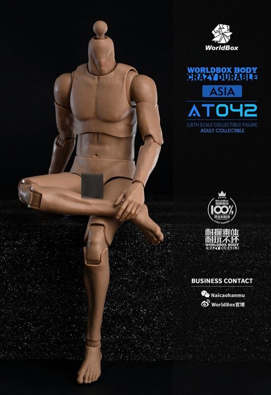 Amazon | HiPlay WorldBox 1/6 男性 フィギュア ボディ アジア