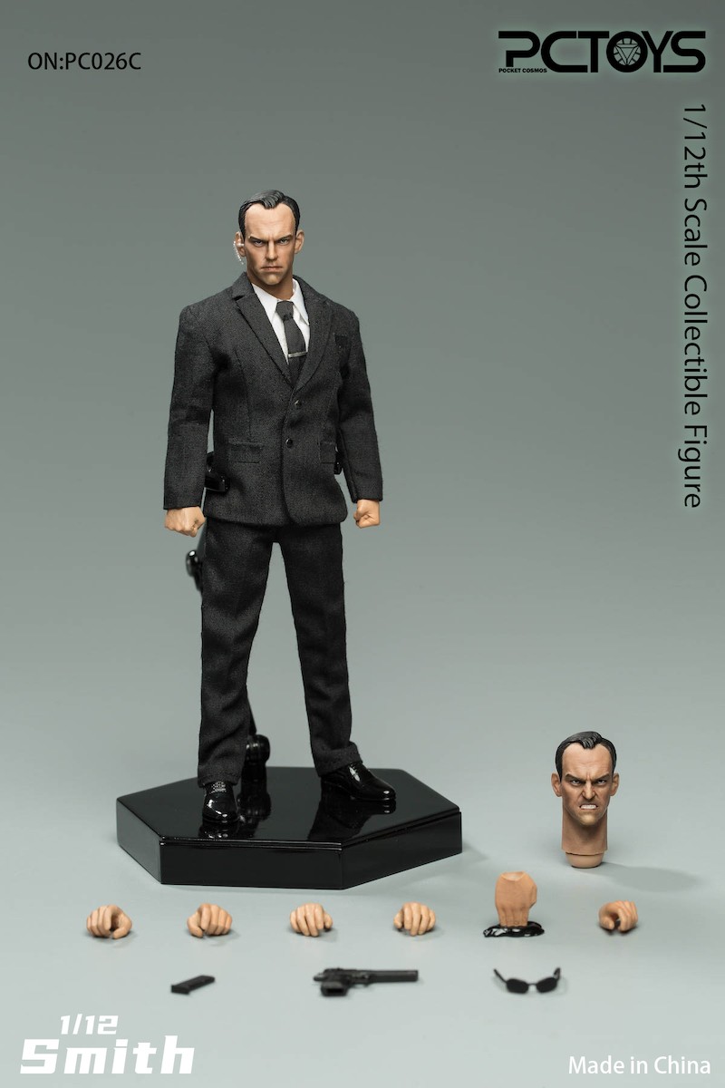 Brand PCTOYS PC022 MIB Men in Black Agent J K 1/12 Figure