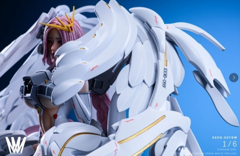 GUNDAM Girl MMS CHAOS Studio COS RX-78-2 Resin Statue 28cm