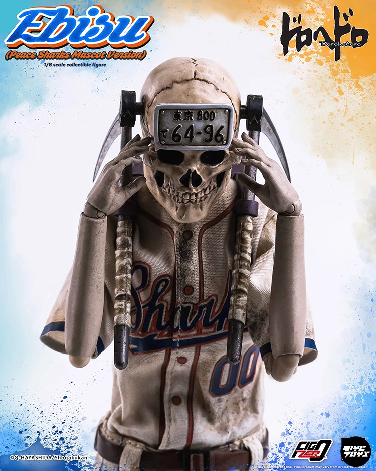 Threezero 3Z0089 Dorohedoro Ebisu 1/6 Action Figure In Stock